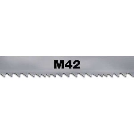 MORSE ZWED035C1014M42-5' 4-1/2" Band Saw Blade, 5 ft. 4-1/2" L, 1/2" W, 10/14