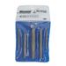 WESTWARD 2RUR6 Screw Extractor Set,Cr Mo,5 pcs.