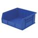 AKRO-MILS 30235BLUE Hang & Stack Storage Bin, 10 7/8 in L, 11 in W, 5 in H,