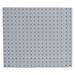 ZORO SELECT 6YB79 Square Hole Pegboard,Pk2