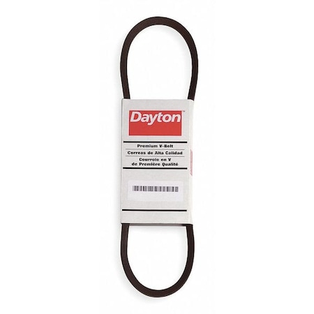 DAYTON 5VX560 Wedged Cogged V-Belt, Power Ace Cog, 5VX560, 5VX, NR, 56 in, 5/8