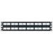 PANDUIT CPP48WBLY Patch Panel,Mini-Com,Rack Mt,48 Port