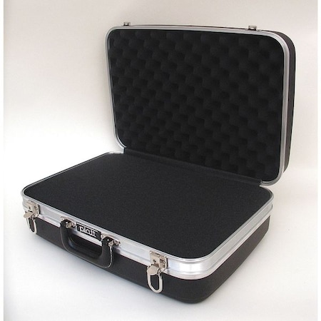 PLATT 1425 Black Protective Case, 19-1/8"L x 14-1/4"W x 7-3/4"D - PLATT