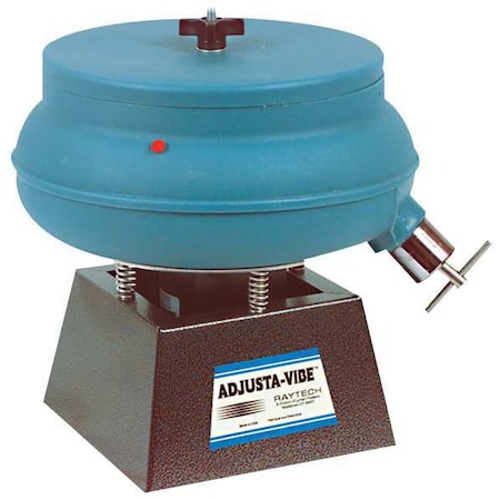 RAYTECH 23-019 Vibratory Tumbler,Drain,Discharge,115V