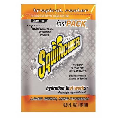 SQWINCHER 159015309 Sports Drink Mix, 0.6 oz., Liquid Concentrate, Regular,