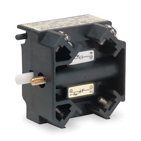 SCHNEIDER ELECTRIC 9001KA52 Contact Block,1NO,30mm
