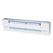 DAYTON 3UG82 30" Electric Baseboard Heater, White, 376/500W, 208/240V