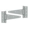 ZORO SELECT 1WBE5 2 in W x 6 in H Galvanized Steel Tee Hinge