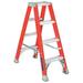 LOUISVILLE FM1504 4 ft Fiberglass Twin Stepladder