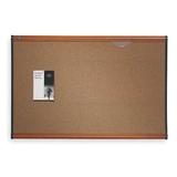 QUARTET B244LC Cork Bulletin Board 36"H x 48"W