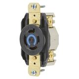 HUBBELL HBL2420 20A Twist-Lock Receptacle 3P 4W 250VAC L15-20R BK