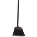 RUBBERMAID COMMERCIAL FG637400BLA 7 7/8 in Sweep Face Lobby Broom, Synthetic,