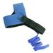 ZORO SELECT 4ECU7 Antistatic Heel Strap,Blue