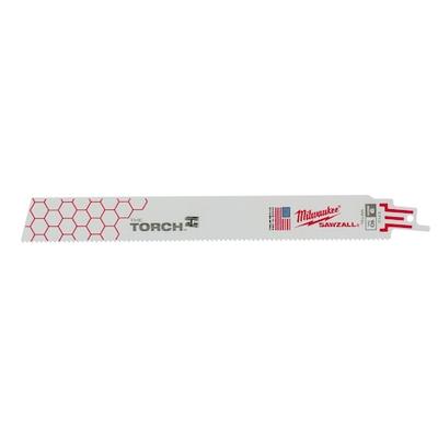 MILWAUKEE TOOL 48-00-5713 9" 10 TPI The Torch SAWZALL Blades (5 Pk)