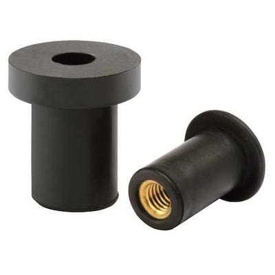 STANLEY ENGINEERED FASTENING 347030/388 Rivet Nut, 1/4"-20 Thrd Sz, 0.829 in L,