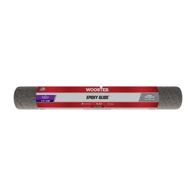 WOOSTER R232-18 18" Paint Roller Cover, 1/4" Nap, Fabric