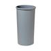 RUBBERMAID COMMERCIAL FG354600GRAY 22 gal Round Trash Can, Gray, 15 3/4 in Dia,