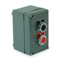SCHNEIDER ELECTRIC 9001KYK21 Push Button Control Station,2NO/2NC,30mm