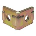 ZORO SELECT V330Y Channel Angle Bracket,Gold