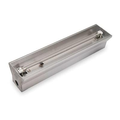 TEMPCO CRA80024 Electric Infrared Heater, 1 Phase, Aluminized Steel, 6824 BtuH,