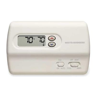 WHITE-RODGERS 01F89 211S1 Classic 80 Series Thermostats, 2 H, 1 C, Hardwired,