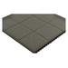 NOTRAX 556S0033BL Interlocking Antifatigue Mat Tile Rubber 3 ft 3 ft 3/4 in