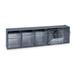 QUANTUM STORAGE SYSTEMS QTB305GY Plastic Tip-Out Bin Gray