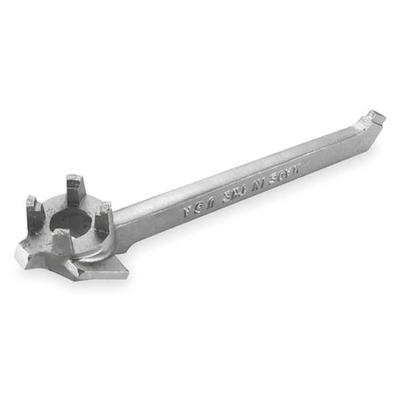 AMPCO SAFETY TOOLS W-56 Drum Bung/Plug Wrench,Offset,12 In. L
