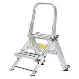 XTEND + CLIMB WT-2 2 Steps, Aluminum Step Stool, 375 lb. Load Capacity, Silver