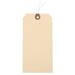 ZORO SELECT 1GYR1 2-5/8" x 5-1/4" Manila Paper Wire Tag, Pk1000