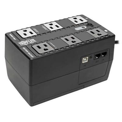 TRIPP LITE ECO350UPS UPS System, 350VA, Standby, Out: 110/115/120V AC In: 120V