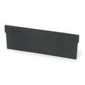 AKRO-MILS 40170 Plastic Divider, Black, 10 17/32 in L, Not Applicable W, 2 7/8