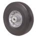 ZORO SELECT 1NXB6 Solid Rubber Wheel,6 in.,250 lb.