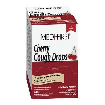 MEDI-FIRST 81525 Cough Drops,Lozenge,7.6mg,PK125