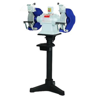 DAYTON 1FYX2 Bench Grinder with Stand, 12 in Max. Wheel Dia, 2 in Max. Wheel