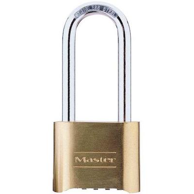 MASTER LOCK 175LHSS Combination Padlock,Bottom,Brass