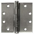 BEST FBB191 4X4 DOOR HINGE 32D STS 1-3/4" W x 4" H Satin Door and Butt Hinge