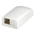 PANDUIT CBX2WH-AY Surface Mount Box,Mini Com,2Port,White