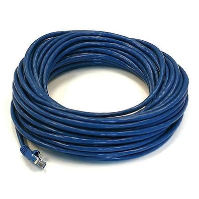 MONOPRICE 143 Ethernet Cable,Cat 5e,Blue,50 ft.