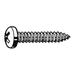 ZORO SELECT U26660.019.0125 Sheet Metal Screw, #10 x 1-1/4 in, Zinc Plated