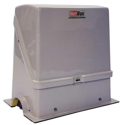 HOT BOX HF011019022 Valve Enclosure, 30W Heater,L 19In