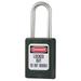 MASTER LOCK S33BLK Lockout Padlock,KD,Black,1-13/16"H