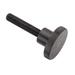 ZORO SELECT Z1099 Thumb Screw, 5/16"-24 Thread Size, Round, Black Oxide Steel,