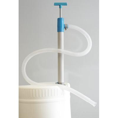 ACTION PUMP 7036 Hand Drum Pump,Piston,PVC,1-1/8In OD