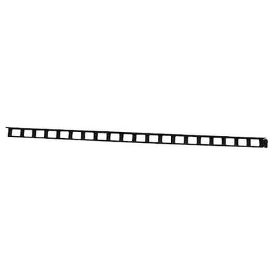 ZORO SELECT BAR67 Paver/Landscape Edging, 6 Ft 8 In, Black