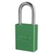 AMERICAN LOCK A1106KAS6GRN Lockout Padlock, KA, Green, 1-7/8"H, PK6, Number of