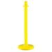 MR. CHAIN 96402-6 2.5" Diameter Plastic Stanchion - Yellow, 40 in Height, 6 pk