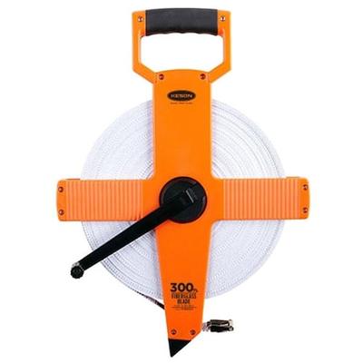 KESON OTR-10M-300 300 ft/90m Engineer's Tape Measure, 1/2 in Blade