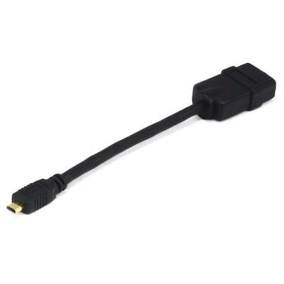 MONOPRICE 7603 Micro HDMI(M) to HDMI(F) Adapter, 6Inch