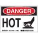 BRADY 86141 Danger Label,Self-Adhesive,PK5